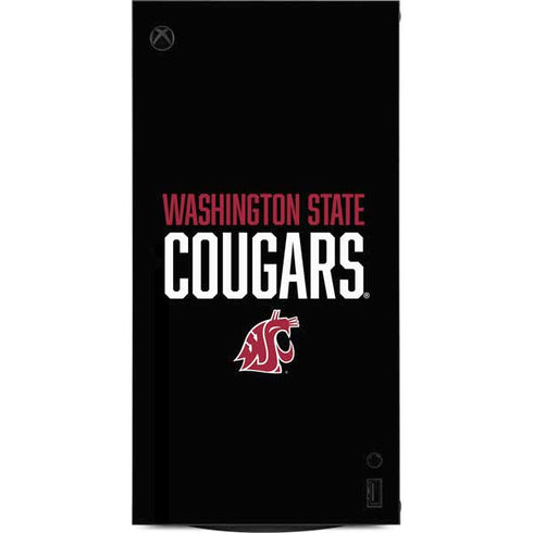 Washington State University Cougars XBox Series X Digital Edition Console Skin